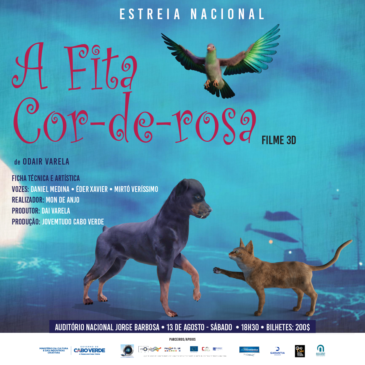 Estreia filme A fita cor de rosa 3